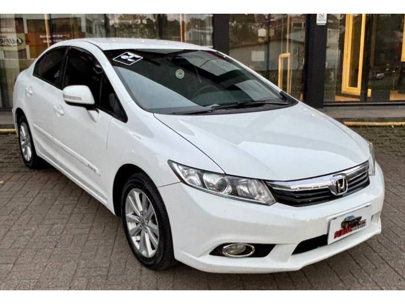 HONDA - CIVIC - 2013/2014 - Branca - R$ 74.900,00