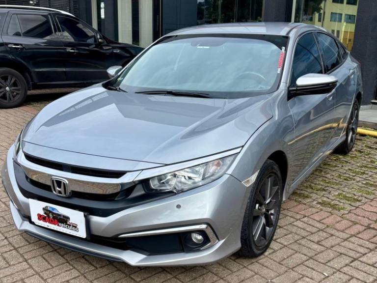 HONDA - CIVIC - 2019/2020 - Cinza - R$ 129.900,00